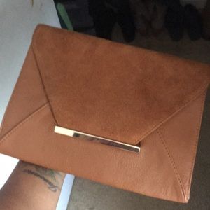 Brown clutch